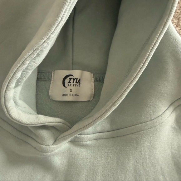 ZYIA Mint Green relaxation Hooded Pullover Sweatshirt and sweatpants - Picture 3 of 6